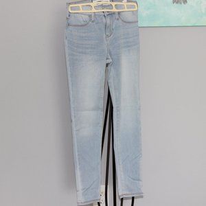 Old Navy Girls Faded Lt Blue Ballerina Jeans-S10